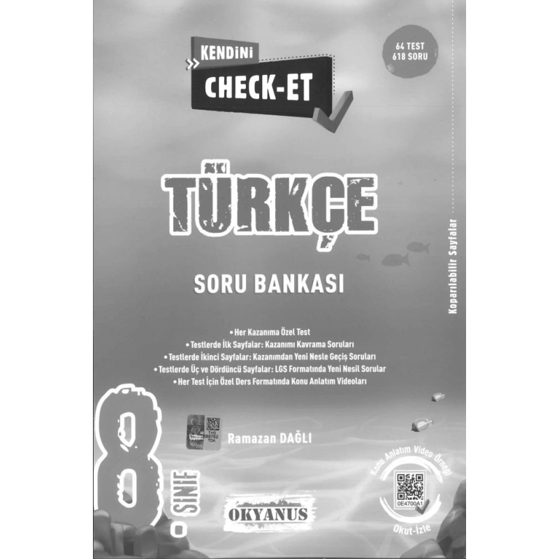 TÜRKÇE SORU BANKASI KENDİNİ CHECK-ET