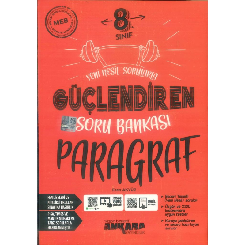 GÜÇLENDİREN SORU BANKASI PARAGRAF
