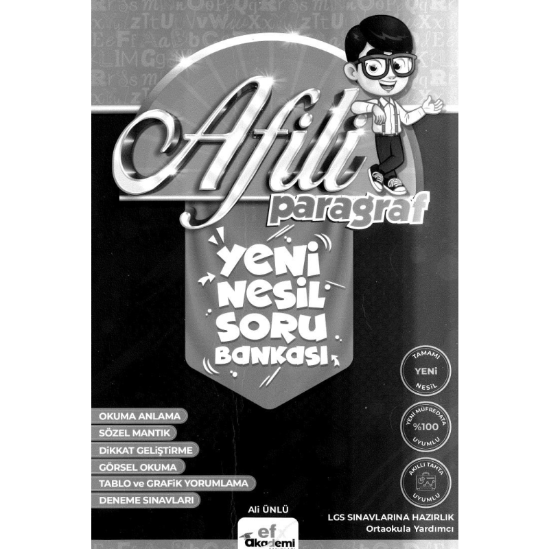 AFİLİ PARAGRAF YENİ NESİL SORU BANKASI