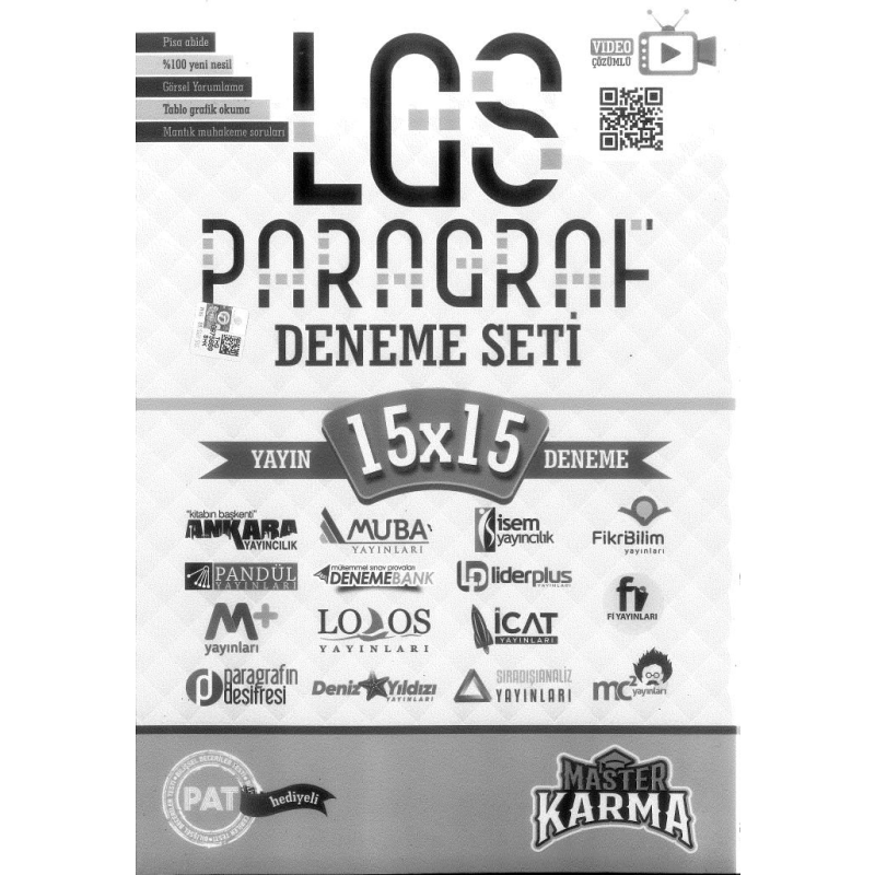 LGS PARAGRAF DENEME SETİ 15x15