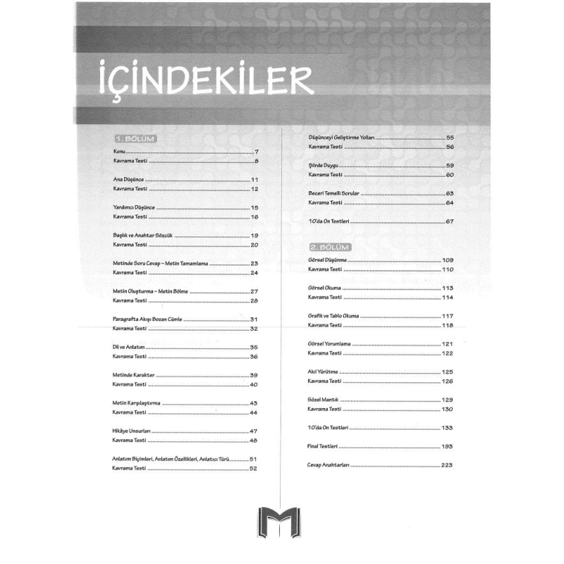 PARAGRAF SORU BANKASI