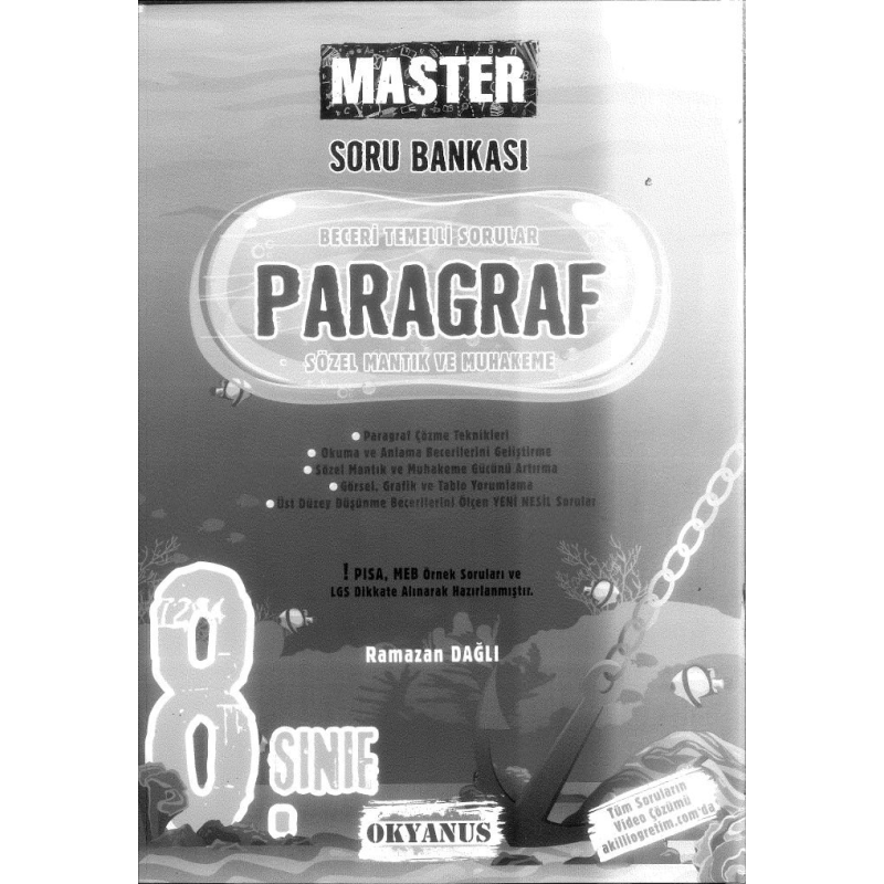 MASTER SORU BANKASI PARAGRAF SÖZEL MANTIK VE MUHAKEME