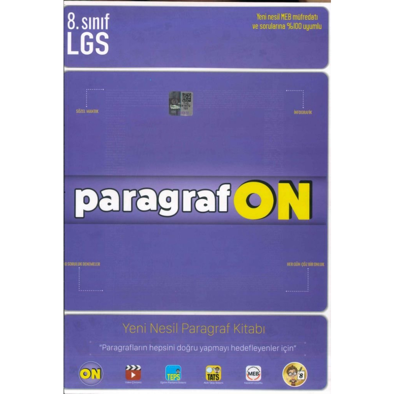 PARAGRAF ON LGS YENİ NESİL PARAGRAF KİTABI