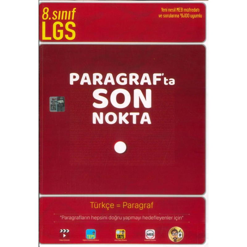 LGS PARAGRAF'TA SON NOKTA TÜRKÇE = PARAGRAF