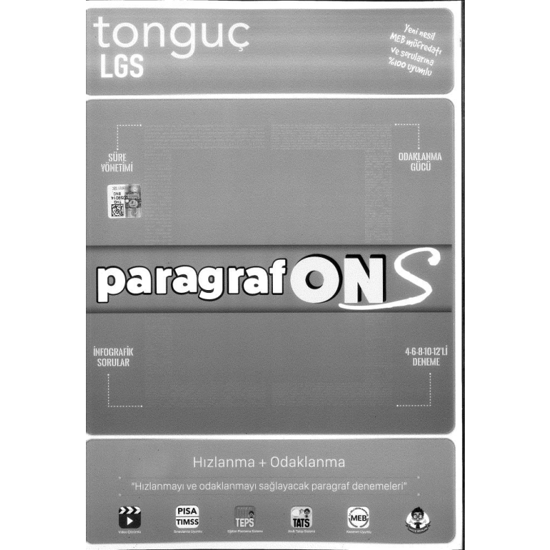 LGS PARAGRAF ON HIZLANMA ODAKLANMA DENEME