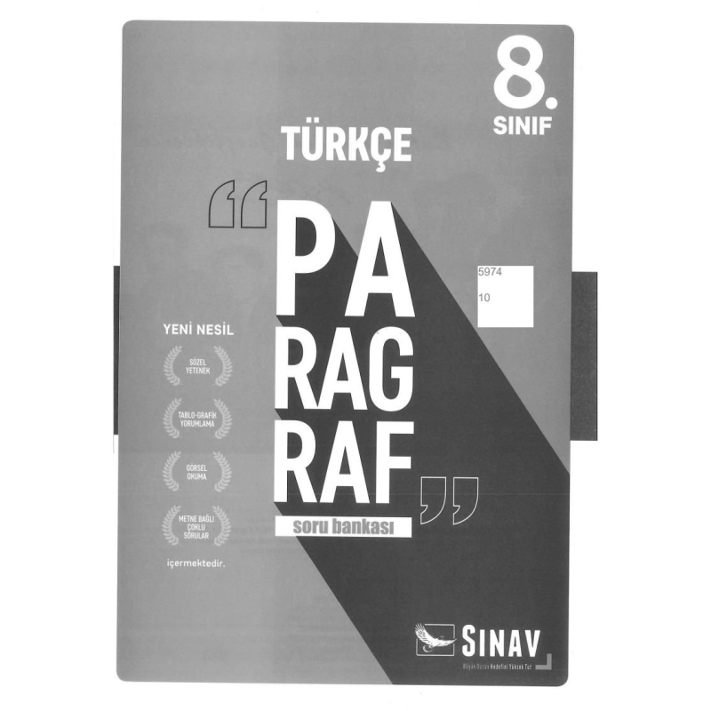 TÜRKÇE PARAGRAF SORU BANKASI