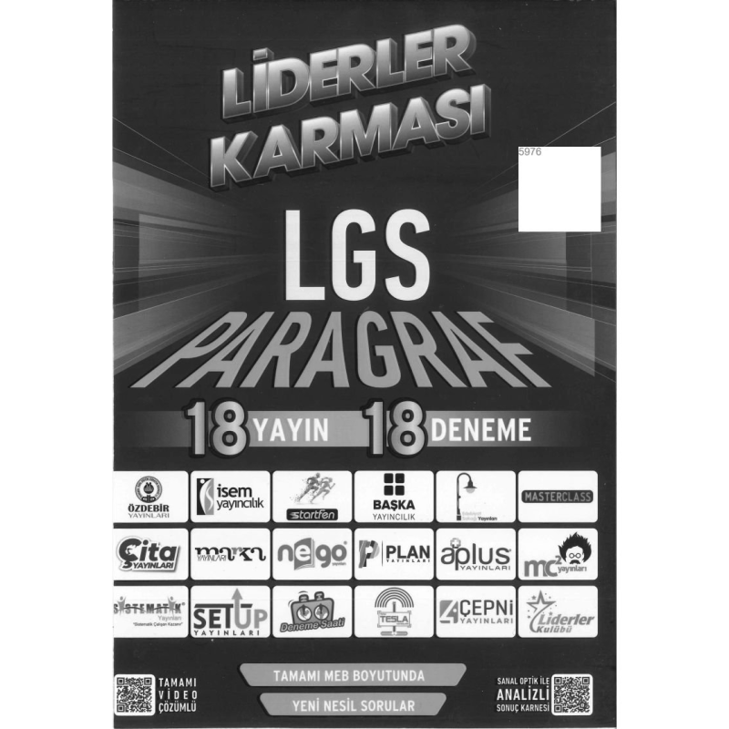 LİDERLER KARMASI LGS PARAGRAF 18 DENEME