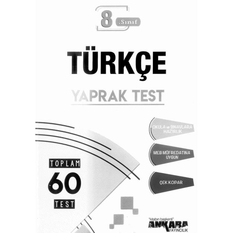 TÜRKÇE YAPRAK TEST 60 TEST