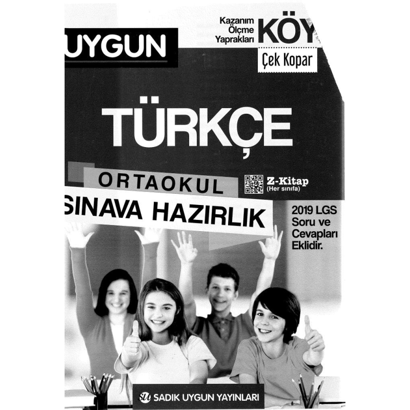 TÜRKÇE ORTAOKUL SINAVA HAZIRLIK LGS SORU VE CEVAPLARI
