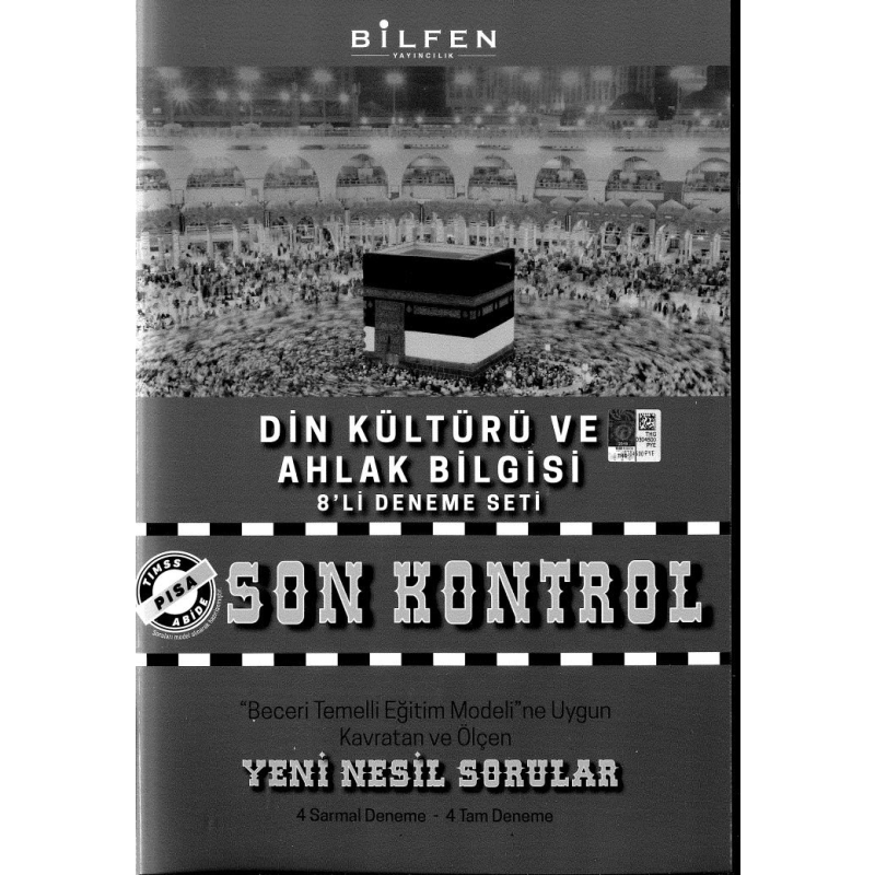 DİN KÜLTÜRÜ VE AHLAK BİLGİSİ 8'Lİ DENEME SETİ SON KONTROL