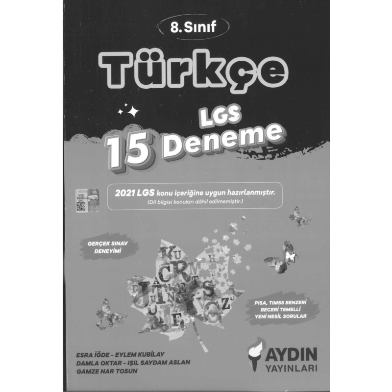 TÜRKÇE LGS 15 DENEME