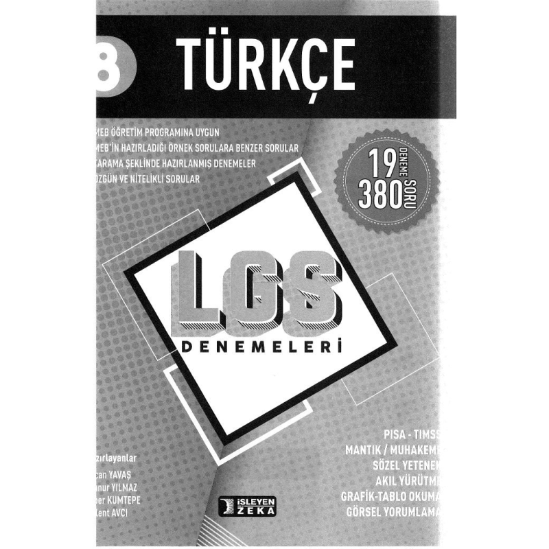 TÜRKÇE 19 DENEME LGS DENEMELERİ