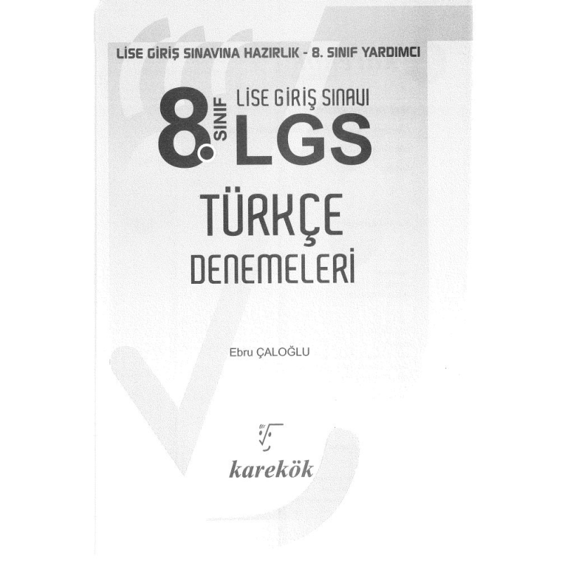 LGS TÜRKÇE DENEMELERİ