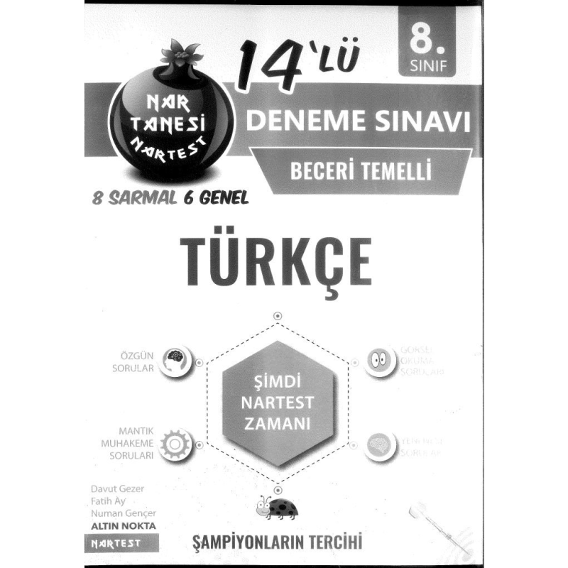 14'LÜ DENEME SINAVI BECERİ TEMELLİ TÜRKÇE