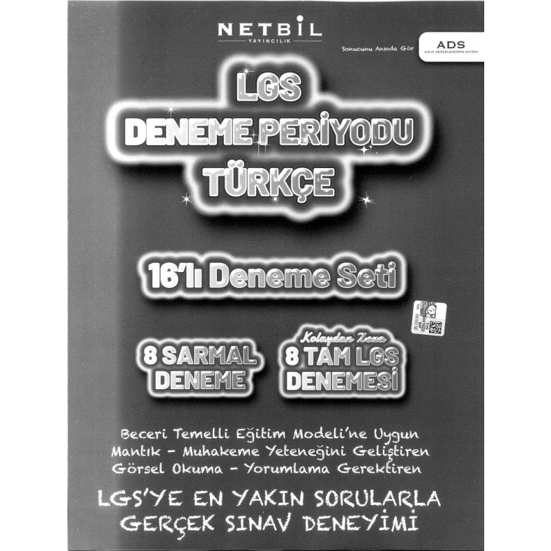 LGS DENEME PERİYODU TÜRKÇE 16'LI DENEME SETİ