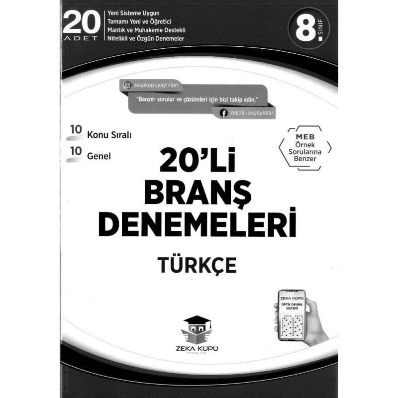 20'Lİ BRANŞ DENEMELERİ TÜRKÇE