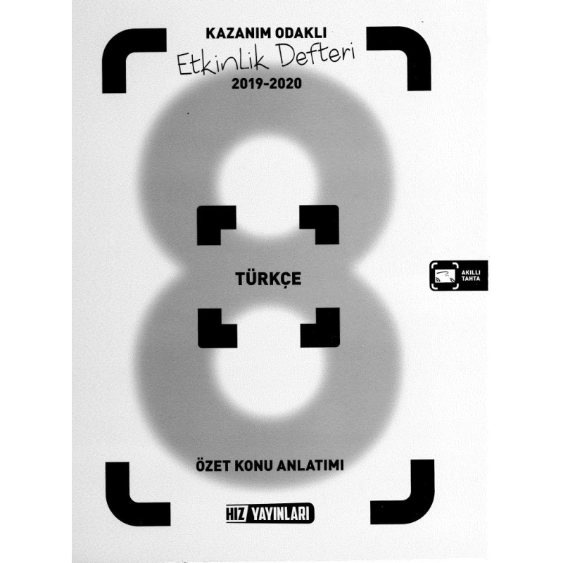 KAZANIM ODAKLI ETKİNLİK DEFTERİ TÜRKÇE ÖZET KONU ANLATIMI