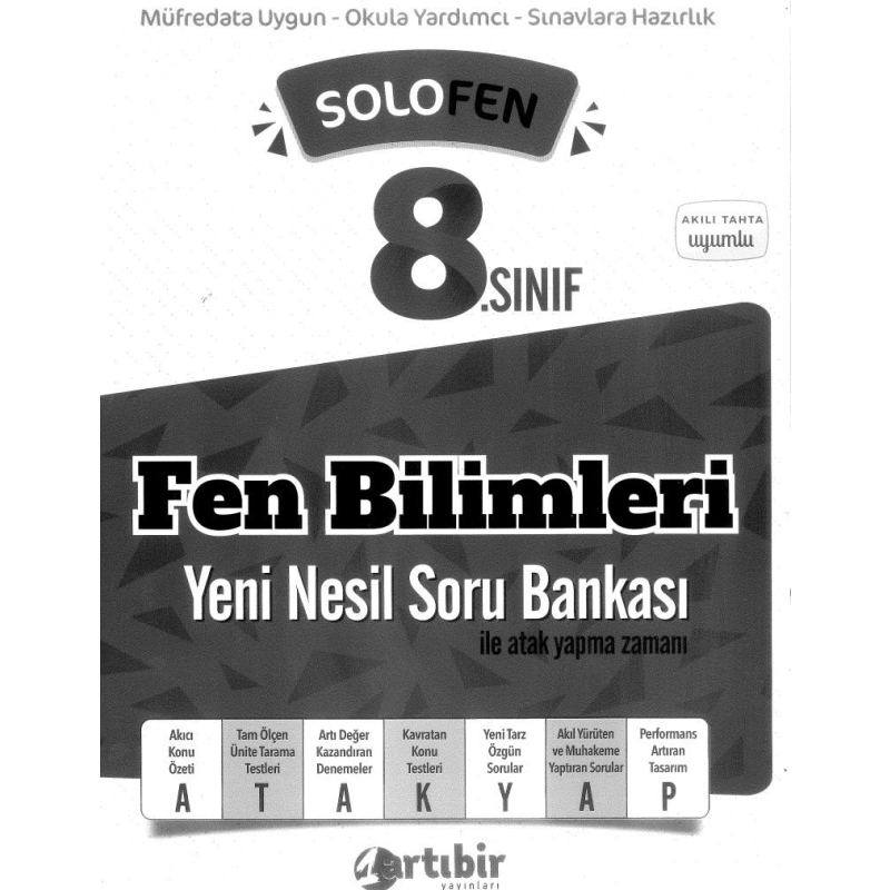 FEN BİLİMLERİ YENİ NESİL SORU BANKASI