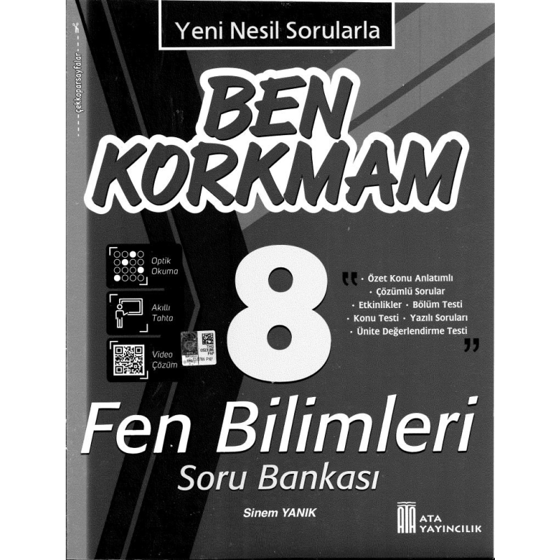 BEN KORKMAM FEN BİLİMLERİ SORU BANKASI