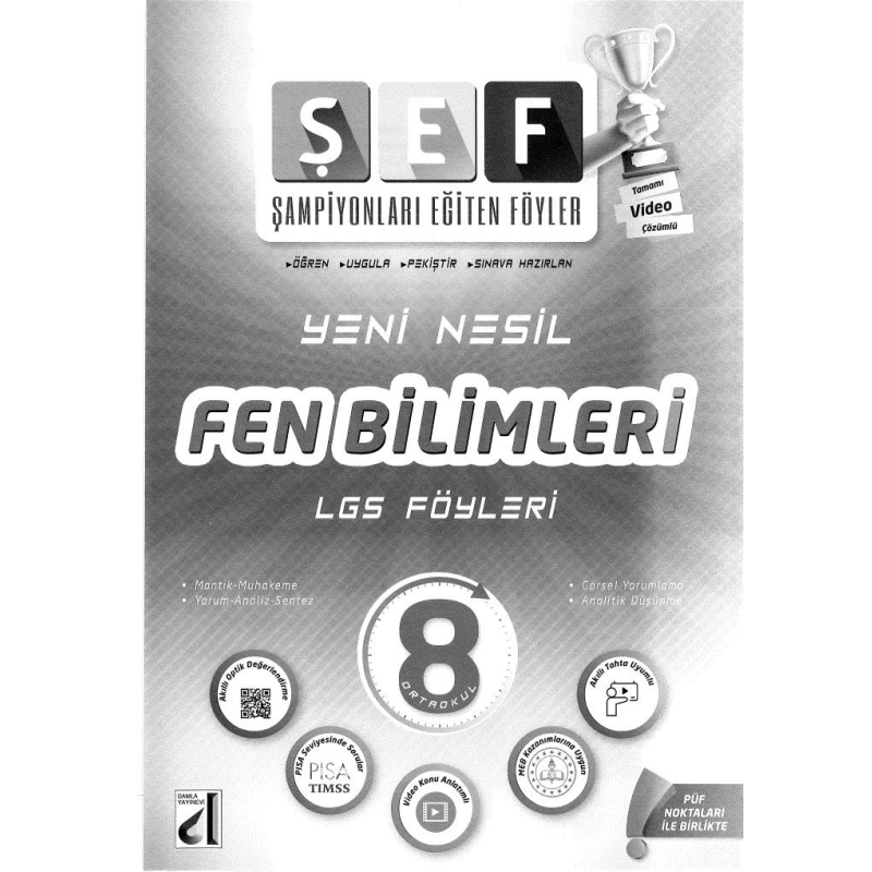 ŞEF YENİ NESİL FEN BİLİMLERİ LGS FÖYLERİ