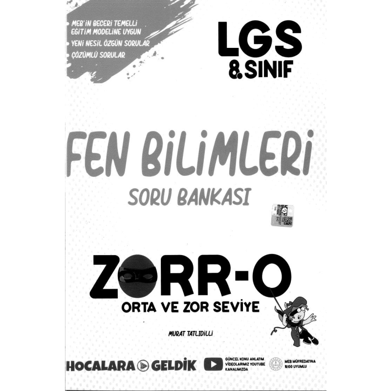 FEN BİLİMLERİ SORU BANKASI ZORR-O