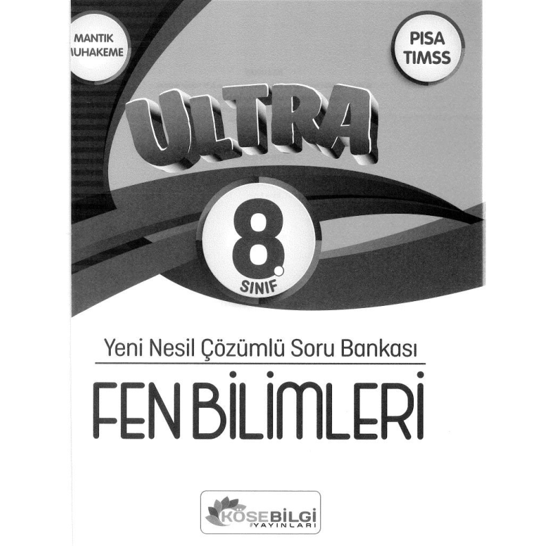 ULTRA YENİ NESİL ÇÖZÜMLÜ SORU BANKASI FEN BİLİMLERİ