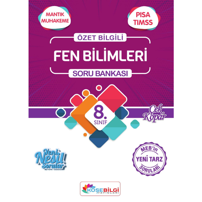 ÖZET BİLGİLİ FEN BİLİMLERİ SORU BANKASI