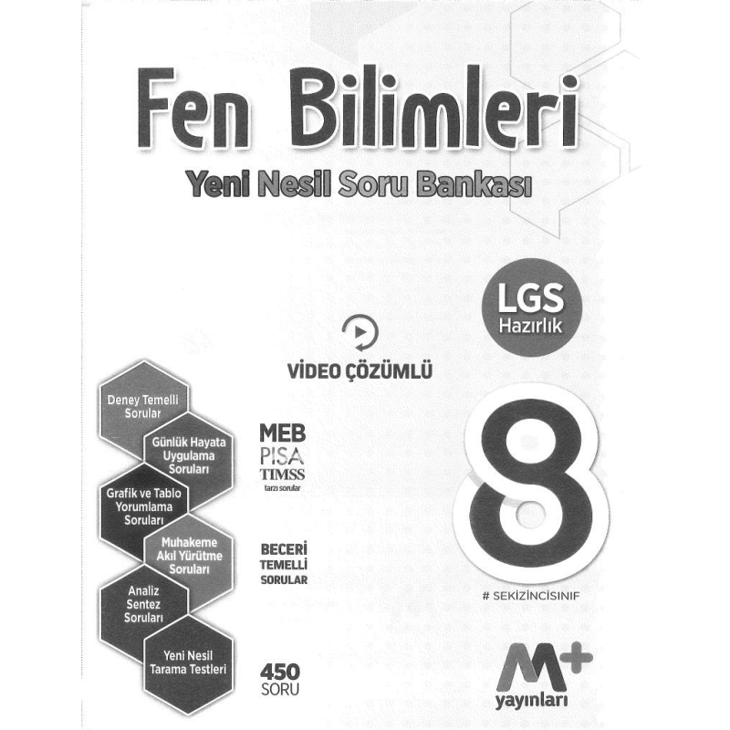 FEN BİLİMLERİ YENİ NESİL SORU BANKASI