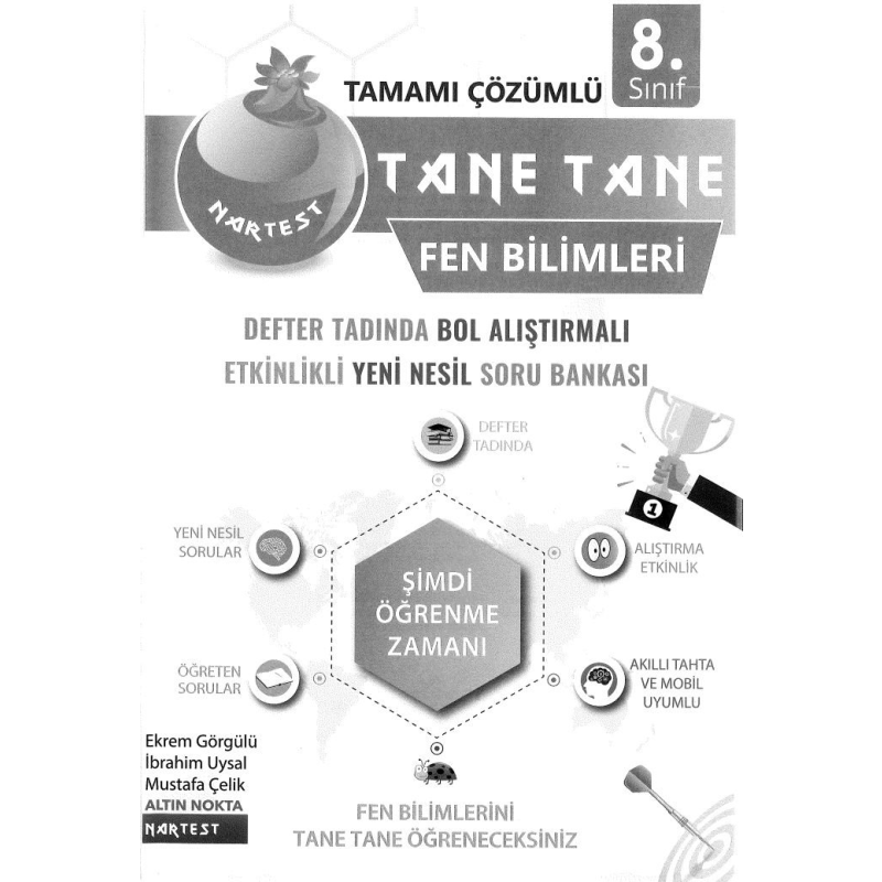 TAMAMI ÇÖZÜMLÜ FEN BİLİMLERİ YENİ NESİL SORU BANKASI