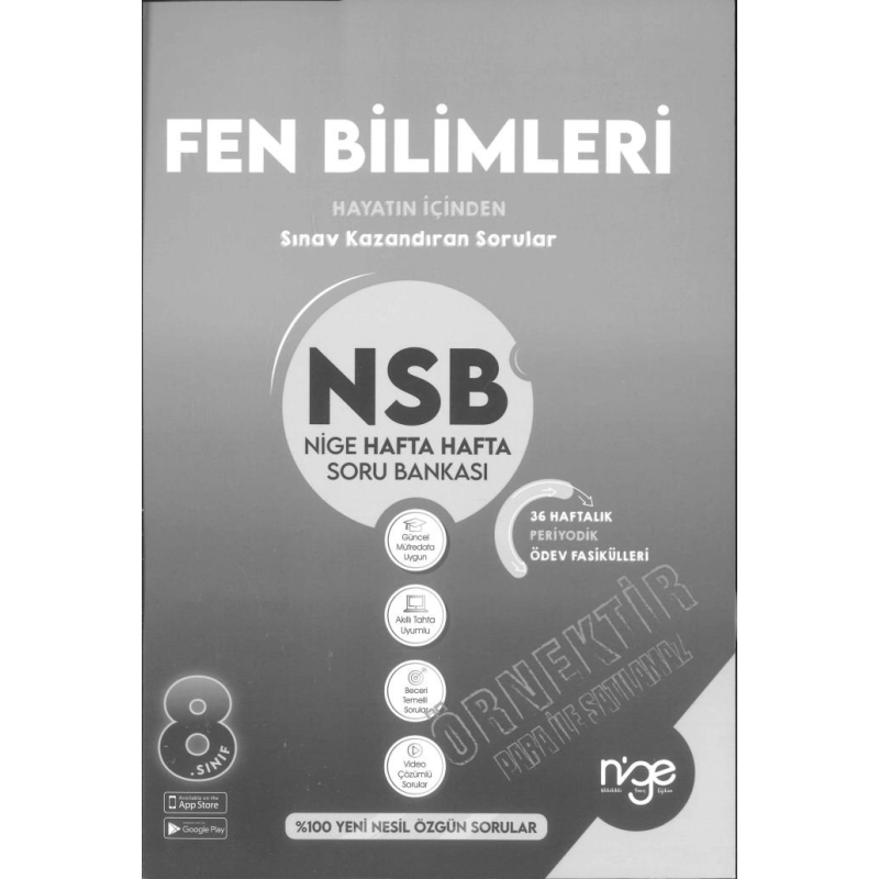 FEN BİLİMLERİ NSB HAFTA HAFTA SORU BANKASI