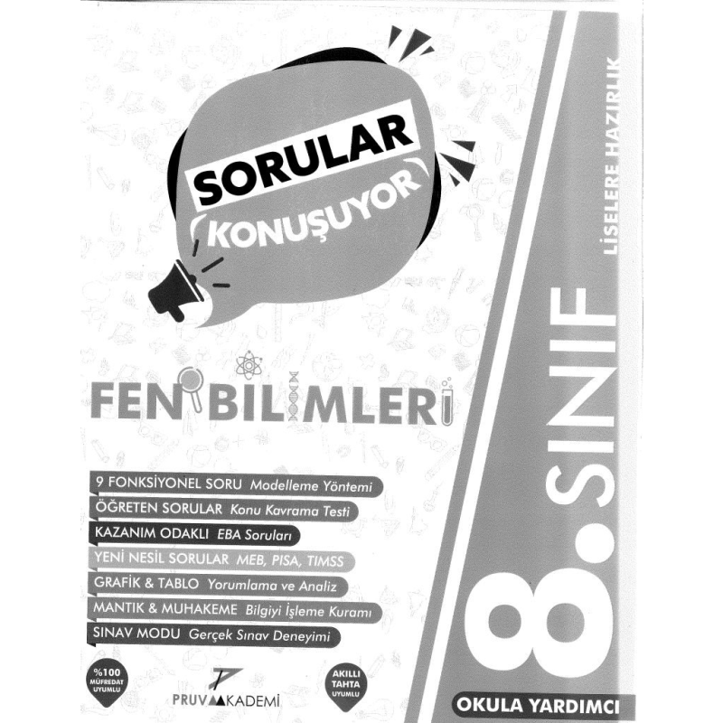 SORULAR KONUŞUYOR FEN BİLİMLERİ