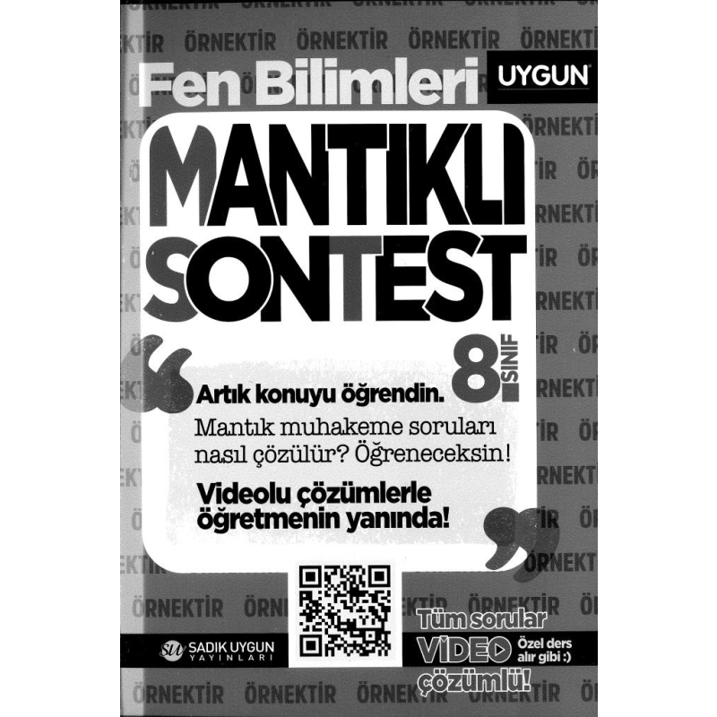 FEN BİLİMLERİ MANTIKLI SONTEST