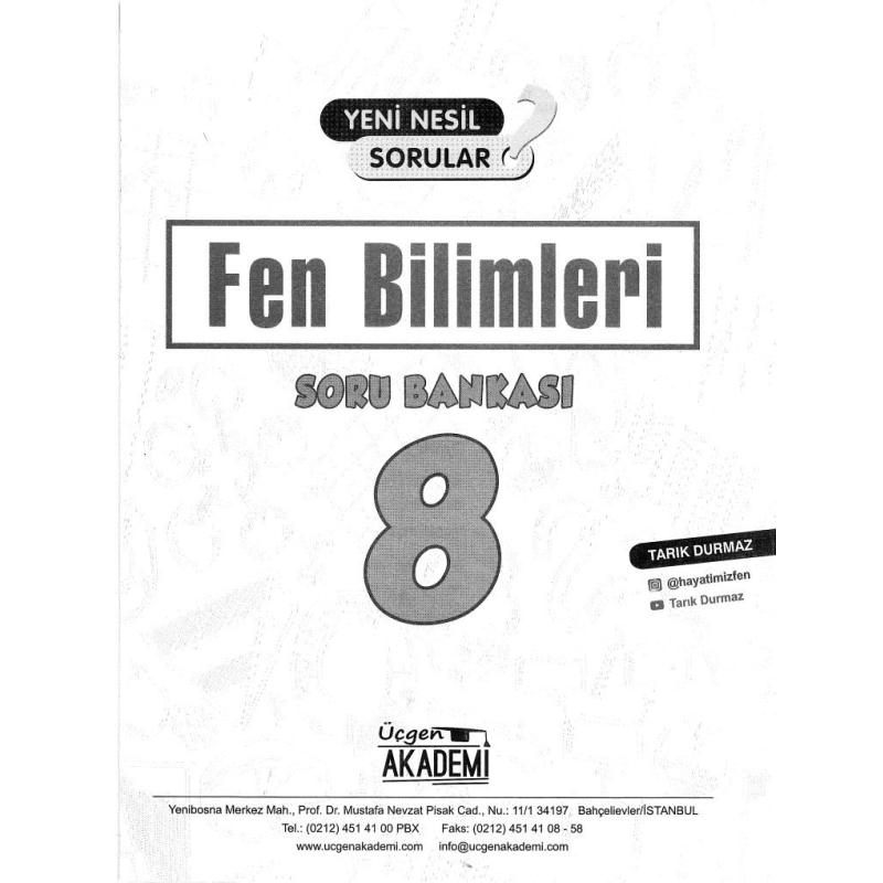 FEN BİLİMLERİ SORU BANKASI