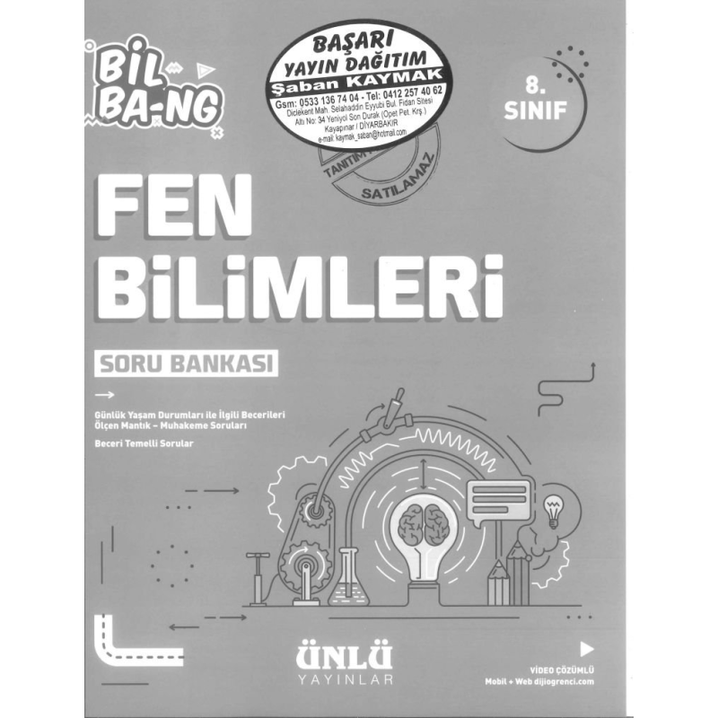 FEN BİLİMLERİ SORU BANKASI BİL BA-NG