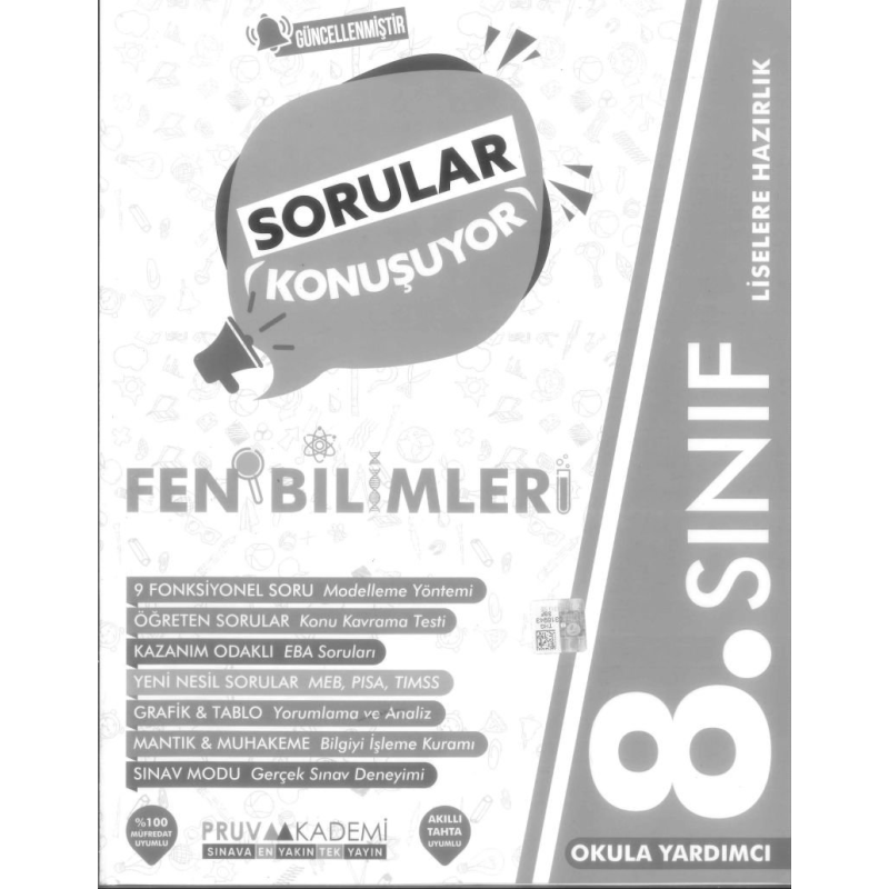 SORULAR KONUŞUYOR FEN BİLİMLERİ