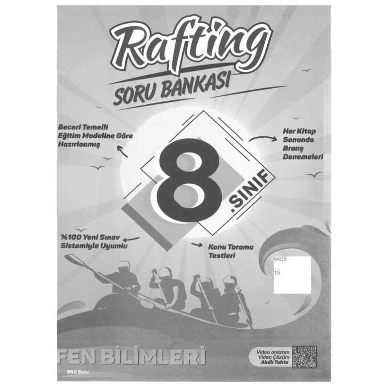 RAFTİNG SORU BANKASI FEN BİLİMLERİ 650 SORU