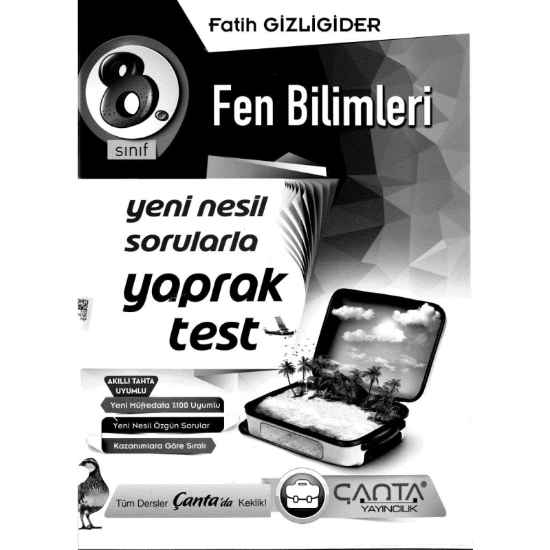 FEN BİLİMLERİ YENİ NESİL SORULARLA YAPRAK TEST