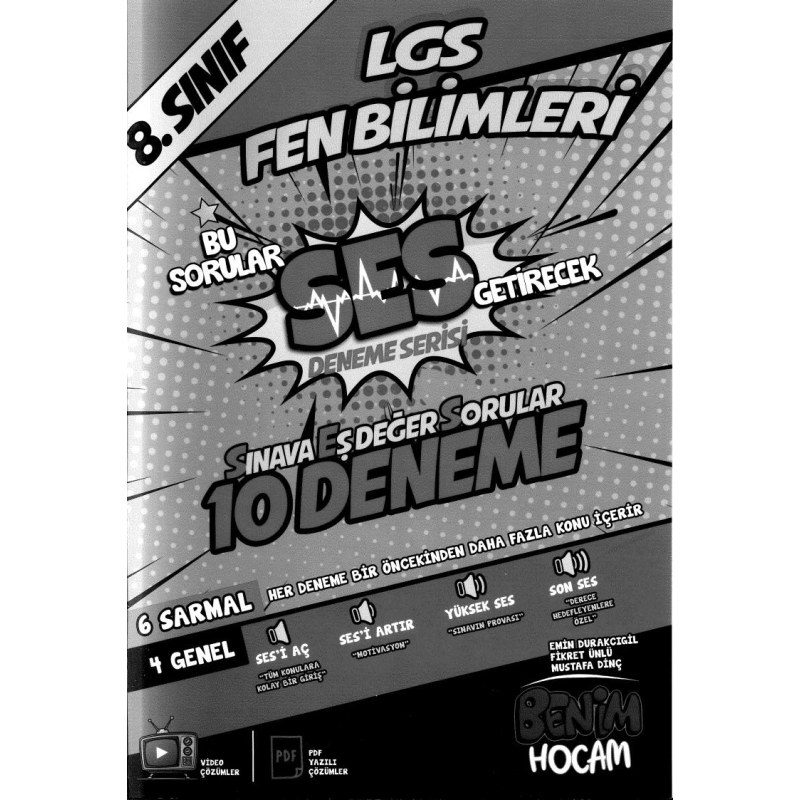 LGS FEN BİLİMLERİ SES 10 DENEME