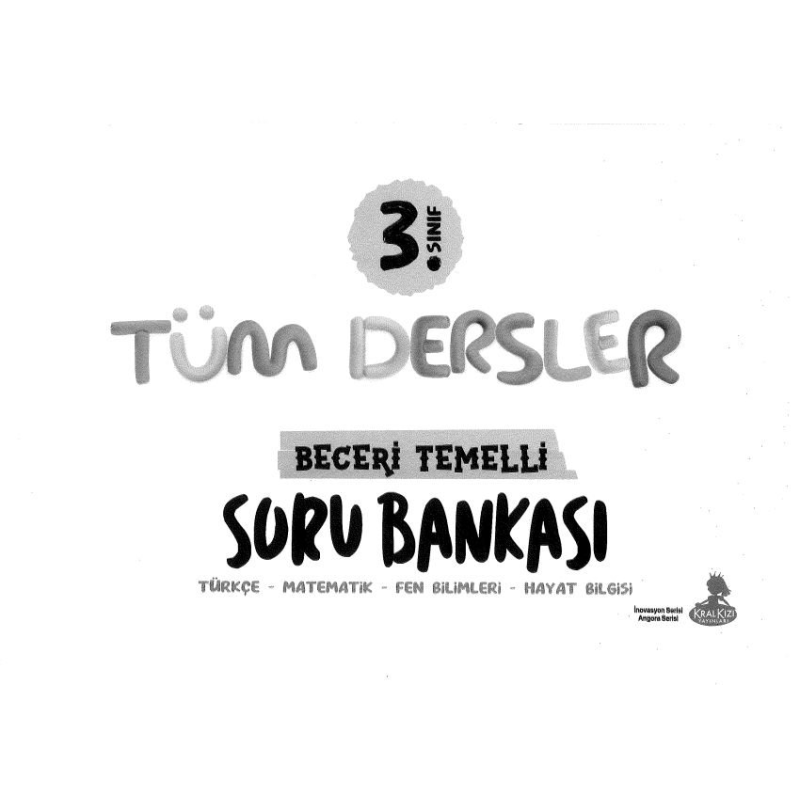TÜM DERSLER SORU BANKASI