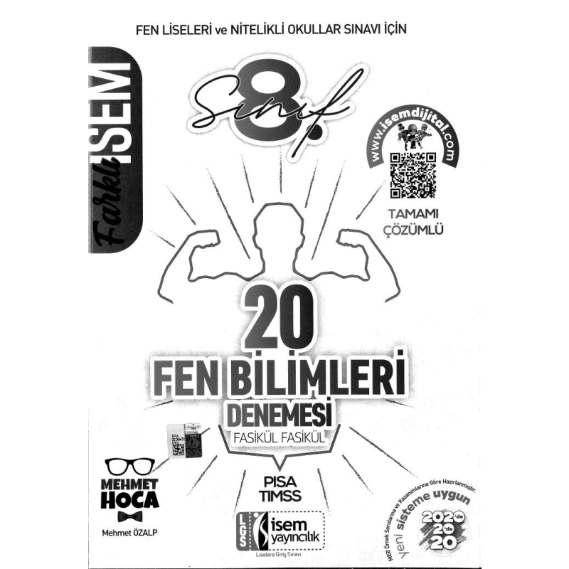 20 FEN BİLİMLERİ DENEMESİ FASİKÜL FASİKÜL