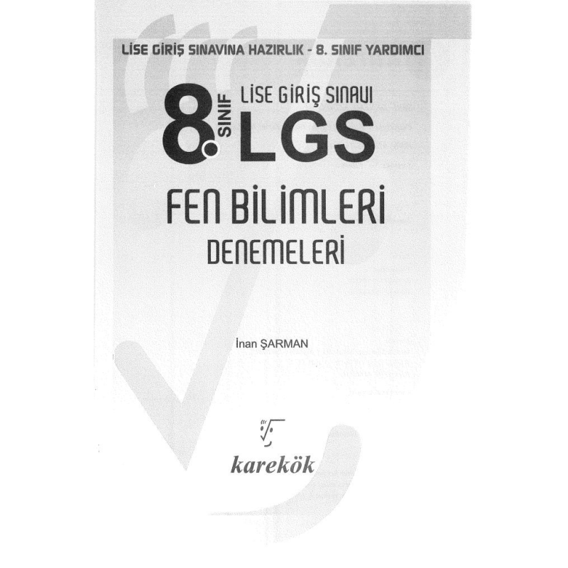 LGS FEN BİLİMLERİ DENEMELERİ