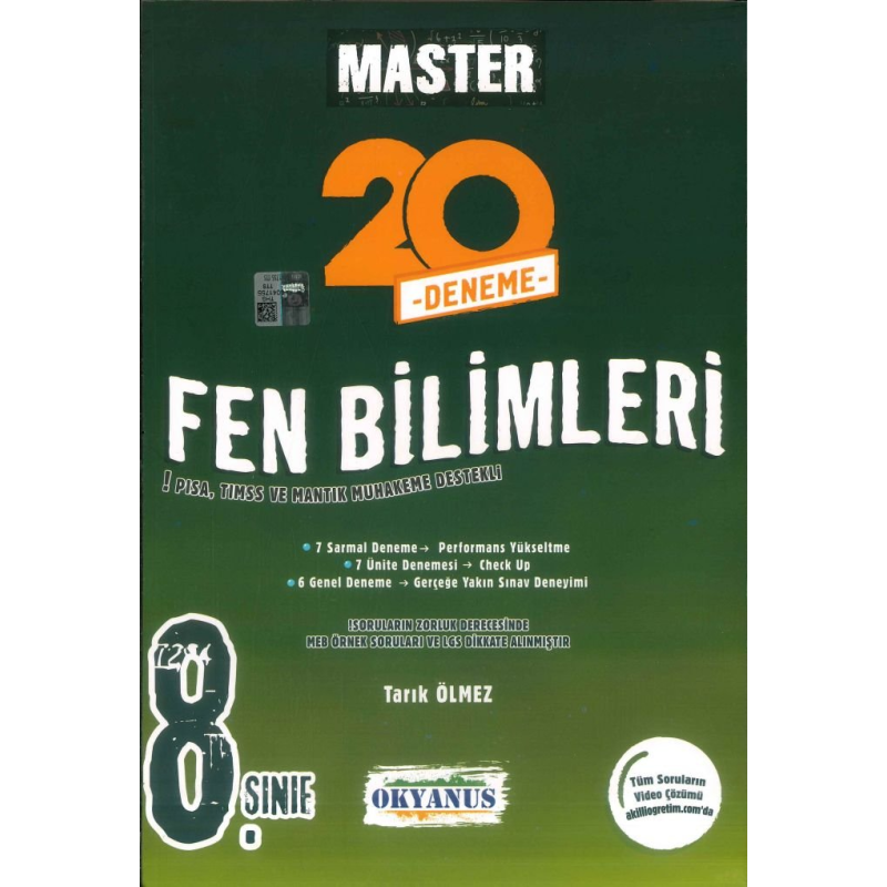 MASTER 20 DENEME FEN BİLİMLERİ