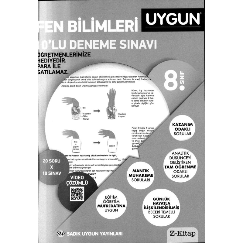 FEN BİLİMLERİ 10'LU DENEME SINAVI