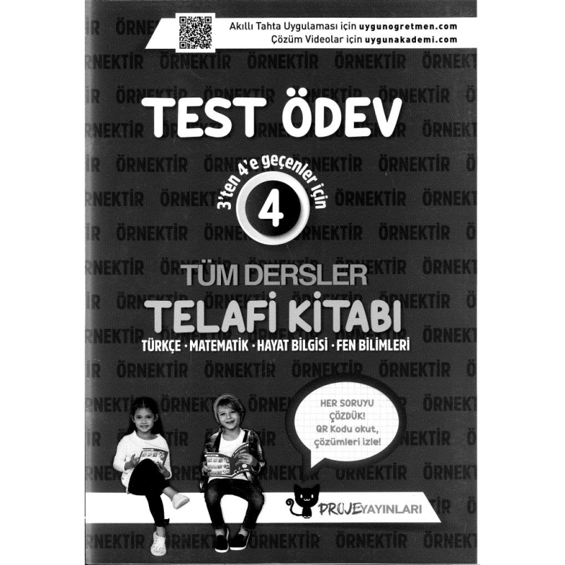 TEST ÖDEV TÜM DERSLER TELAFİ KİTABI