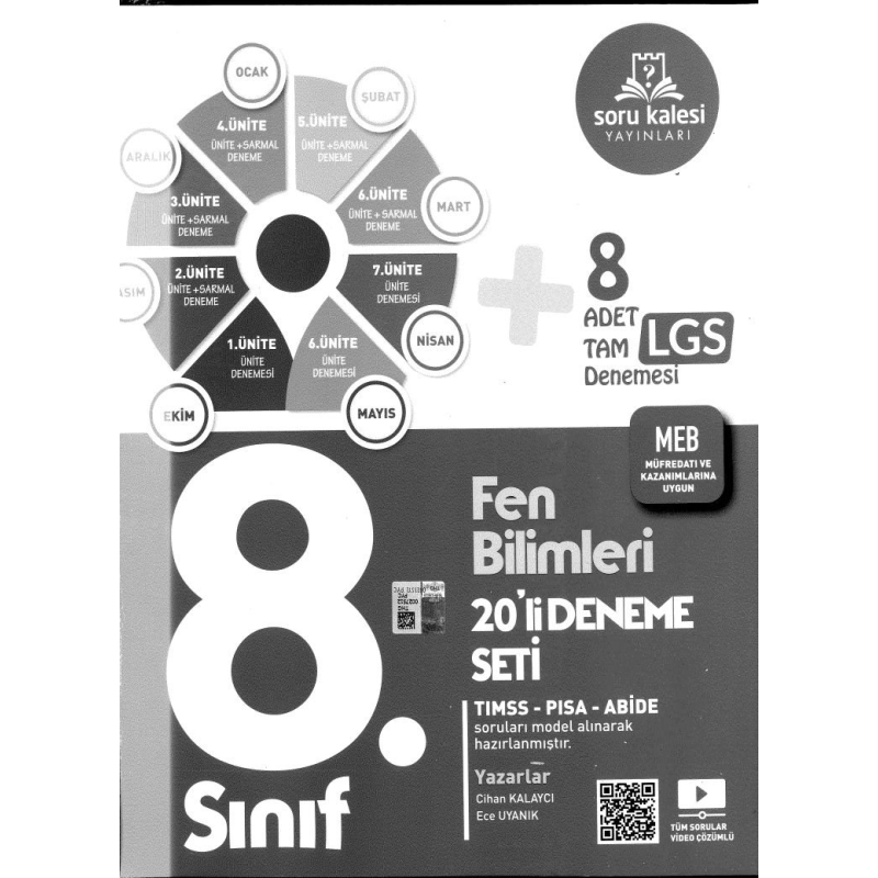 FEN BİLİMLERİ 20'Lİ DENEME SETİ