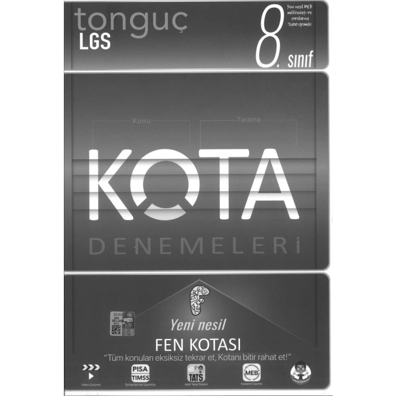 KOTA DENEMELERİ YENİ NESİL FEN KOTASI