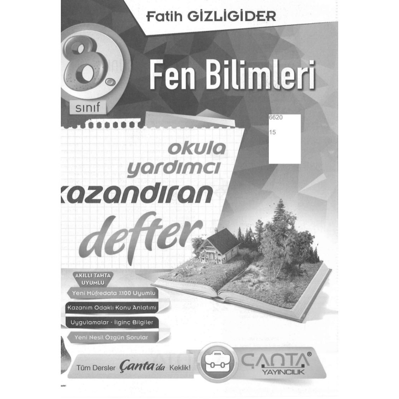 FEN BİLİMLERİ OKULA YARDIMCI KAZANDIRAN DEFTER