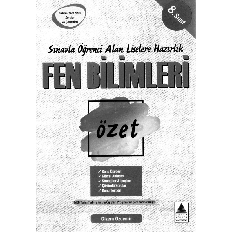 FEN BİLİMLERİ ÖZET
