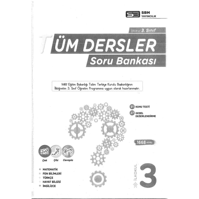 TÜM DERSLER SORU BANKASI