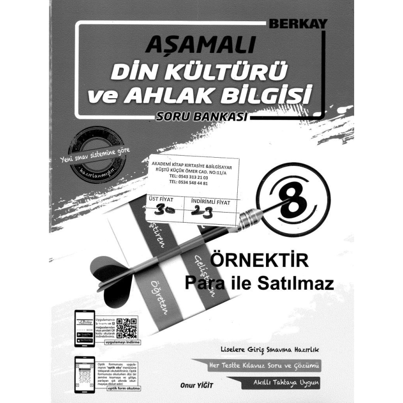 AŞAMALI DİN KÜLTÜRÜ VE AHLAK BİLGİSİ SORU BANKASI